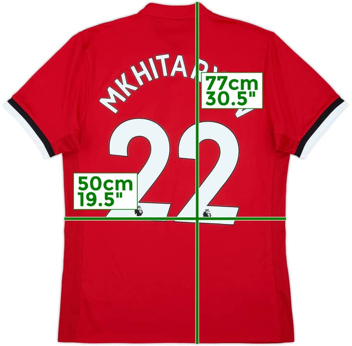 2017-18 Manchester United Home Shirt Mkhitaryan #22 - 8/10 - (M)