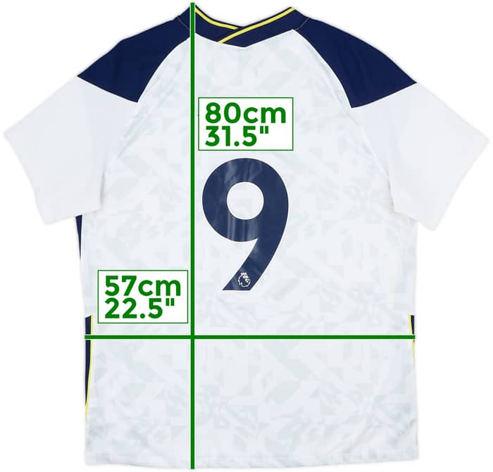 Camiseta de local de Tottenham 2020-21 Bale #9 - 8/10 - (XL)