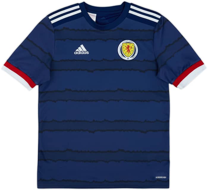 2020-22 Scotland Home Shirt - 8/10 - (XL.Boys)