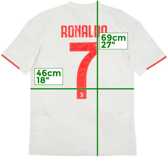 2019-20 Juventus Away Shirt Ronaldo #7 - 6/10 - (XL.Boys)