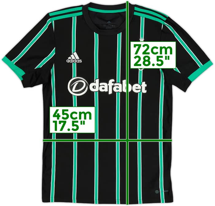 2022-23 Celtic Away Shirt - 8/10 - (S)