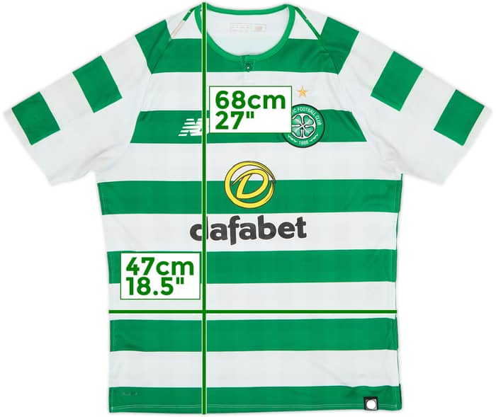 2018-19 Celtic Home Shirt - 5/10 - (S)