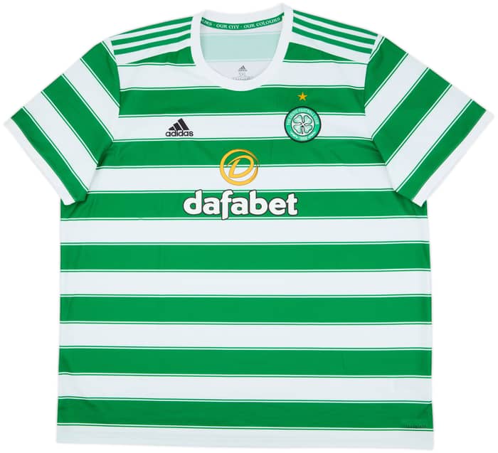 2021-22 Celtic Home Shirt - 10/10 - (3XL)
