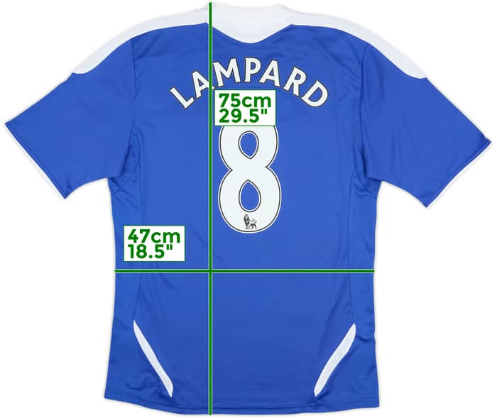 2011-12 Chelsea Home Shirt Lampard #8 - 10/10 - (M)