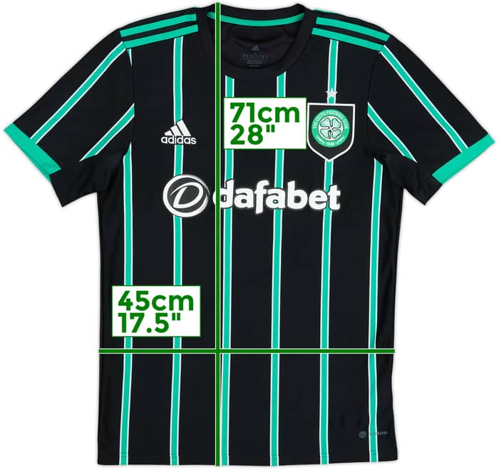 2022-23 Celtic Away Shirt - 10/10 - (S)