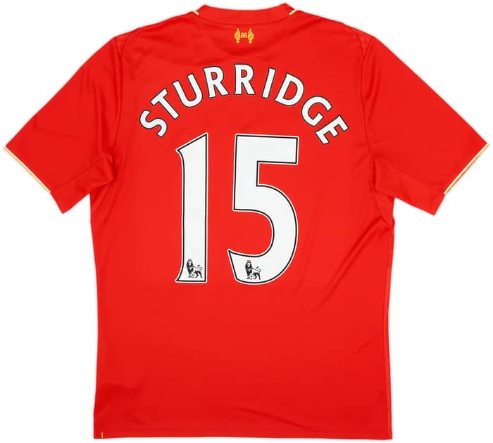2015-16 Liverpool Home Shirt Sturridge #15 - 9/10 - (M)