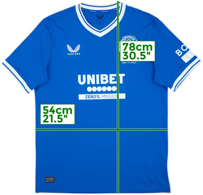 2024-25 Rangers '125 Years Heritage' Fourth Shirt - 9/10 - (L)