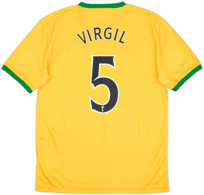 2013-14 Celtic Away Shirt Virgil #5 (M)
