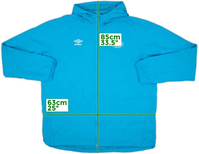 2015-16 PSV Umbro Hooded Track Jacket - 7/10 - (XXL)