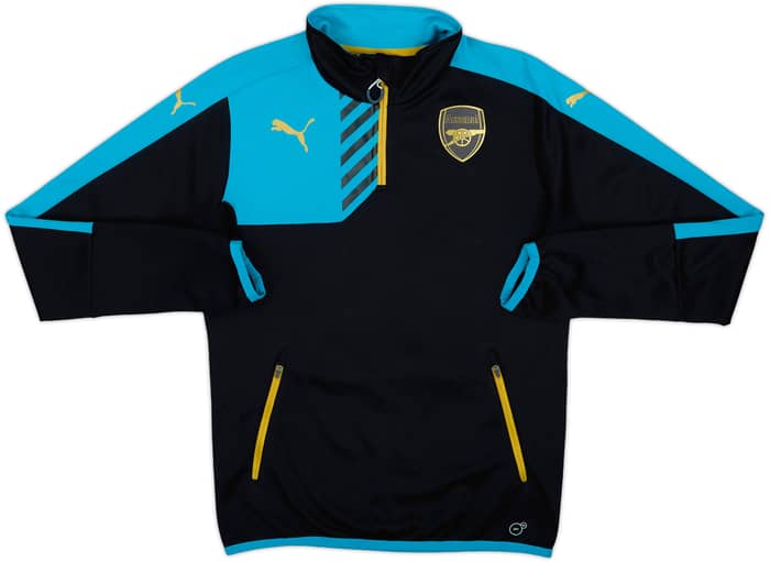 2015-16 Arsenal Puma 1/4 Zip Drill Top - 7/10 - (S)