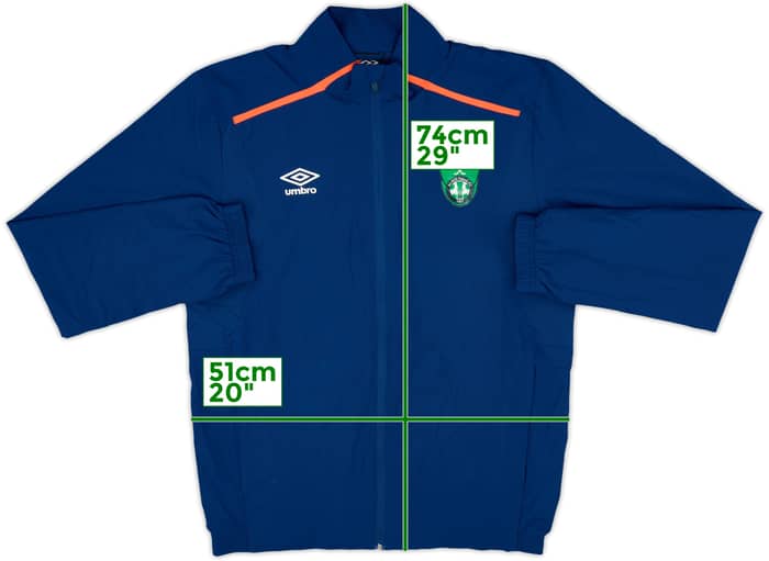 2016-17 Al-Ahli Umbro Track Jacket - 8/10 - (M)