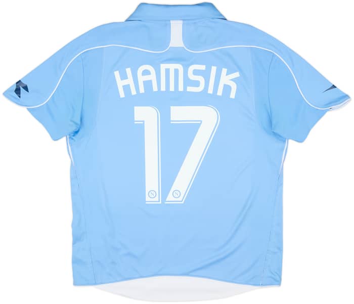 2008-09 Napoli Home Shirt Hamsik #17 - 8/10 - (M)