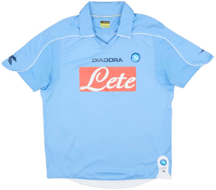 2008-09 Napoli Home Shirt Hamsik #17 - 8/10 - (M)