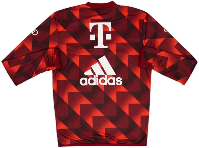 2022-23 Bayern Munich adidas Pre-Match Warm Top - 8/10 - (S)