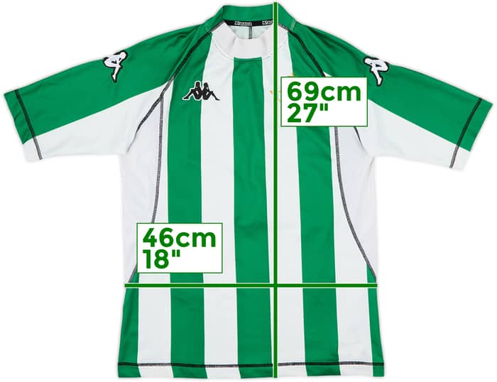 2004-05 Real Betis Home Shirt #22 - 8/10 - (M)