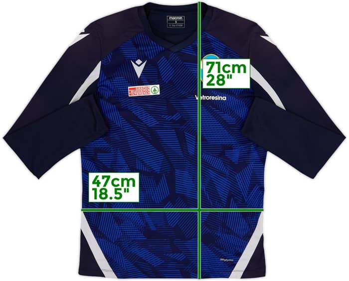 2021-22 SPAL Macron Training Top - 4/10 - (S)