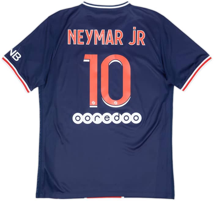 2020-21 Paris Saint-Germain Home Shirt Neymar Jr #10 - 8/10 - (M)