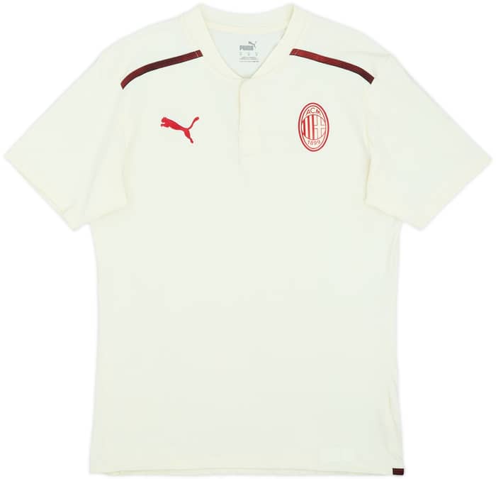 2021-22 AC Milan Puma Cotton Tee - 8/10 - (M)