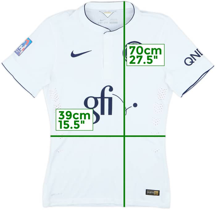 2014-15 Paris Saint-Germain Handball Player Issue Away Shirt - 7/10 - (S)