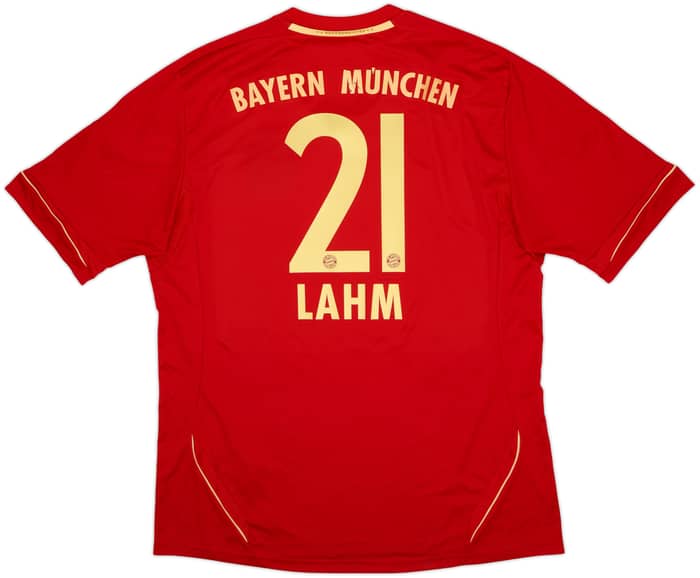 2011-13 Bayern Munich Home Shirt Lahm #21 - 7/10 - (XL)