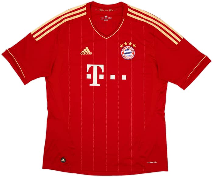 2011-13 Bayern Munich Home Shirt Lahm #21 - 7/10 - (XL)