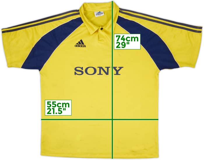 1999-00 Maccabi Tel-Aviv Home Shirt #9 - 7/10 - (L/XL)