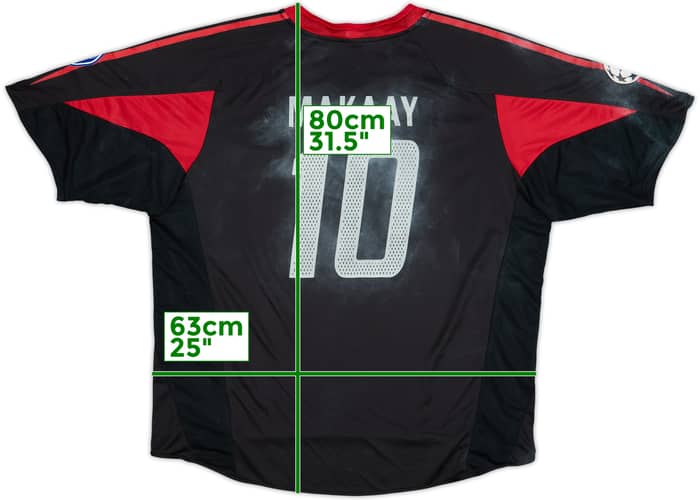 2004-05 Bayern Munich CL Shirt Makaay #10 - 4/10 - (XXL)