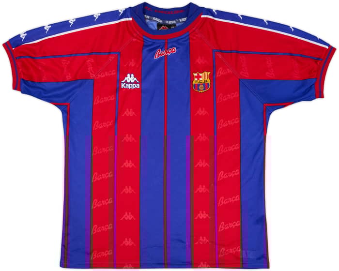 1997-98 Barcelona Home Shirt - 7/10 - (M)
