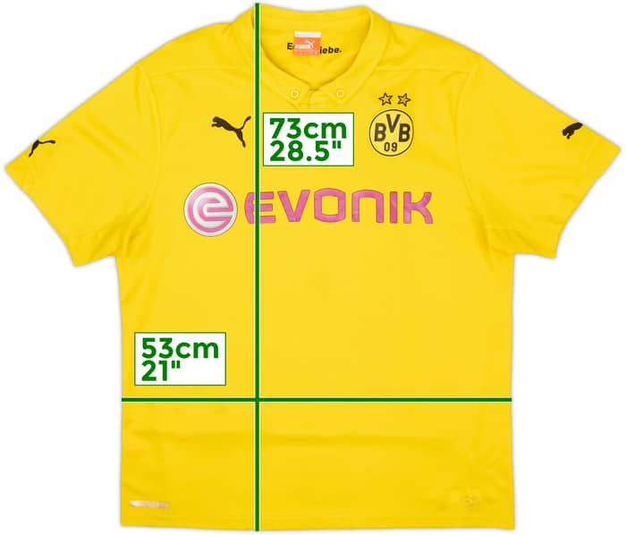 2014-15 Dortmund CL Home Shirt - 6/10 - (L)