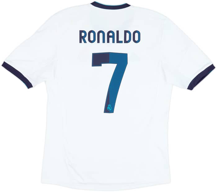 2012-13 Real Madrid Home Shirt Ronaldo #7 - 6/10 - (L)