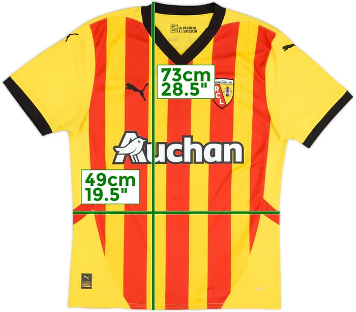 2024-25 Lens Home Shirt - 9/10 - (M)