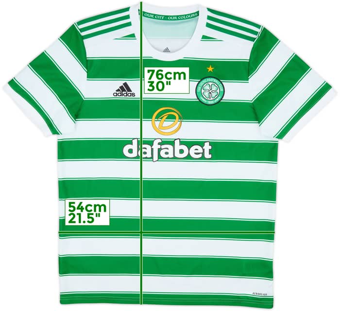 2021-22 Celtic Home Shirt - 10/10 - (L)