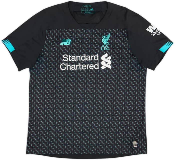 2019-20 Liverpool Third Shirt Virgil #4 - 7/10 - (XL)