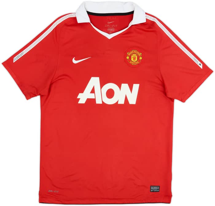 2010-11 Manchester United Home Shirt Rooney #10 - 8/10 - (M)
