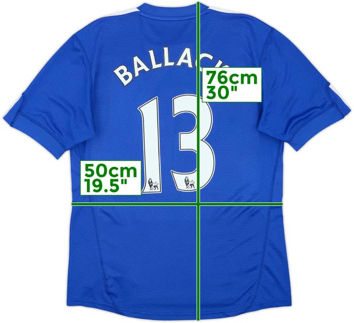 2009-10 Chelsea Home Shirt Ballack #13 - 8/10 - (M)