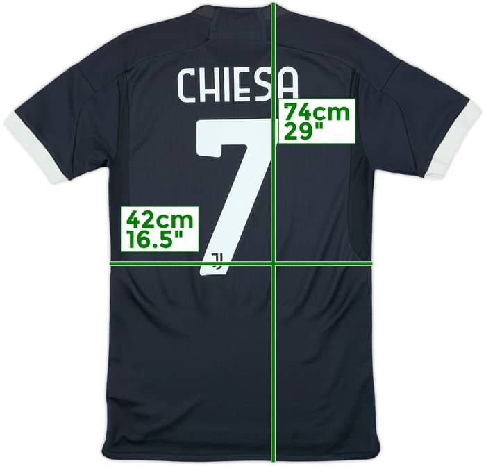 2023-24 Juventus Third Shirt Chiesa #7 - 8/10 - (S)