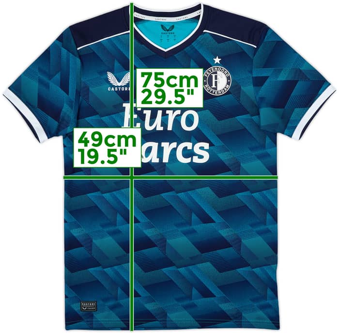 2023-24 Feyenoord Away Shirt - 5/10 - (S)