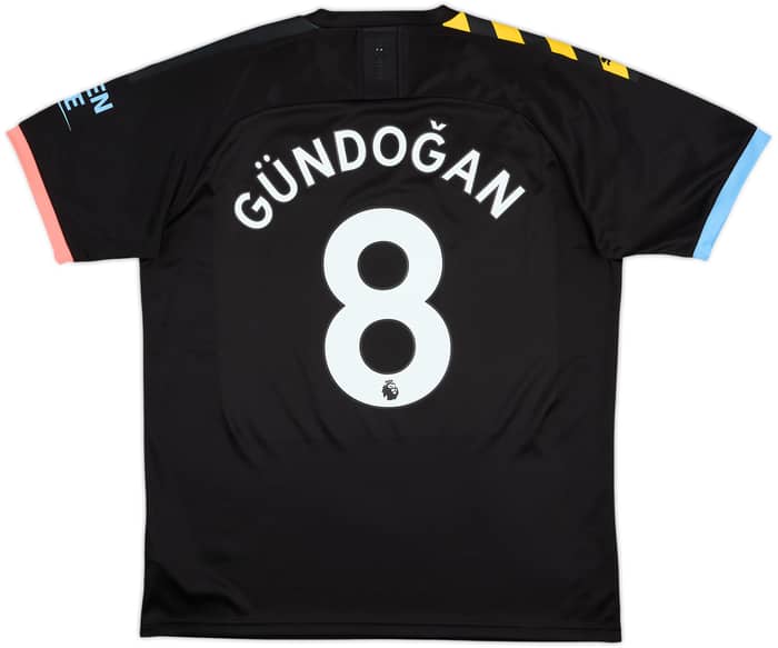 2019-20 Manchester City Away Shirt Gundogan #8 - 9/10 - (L)