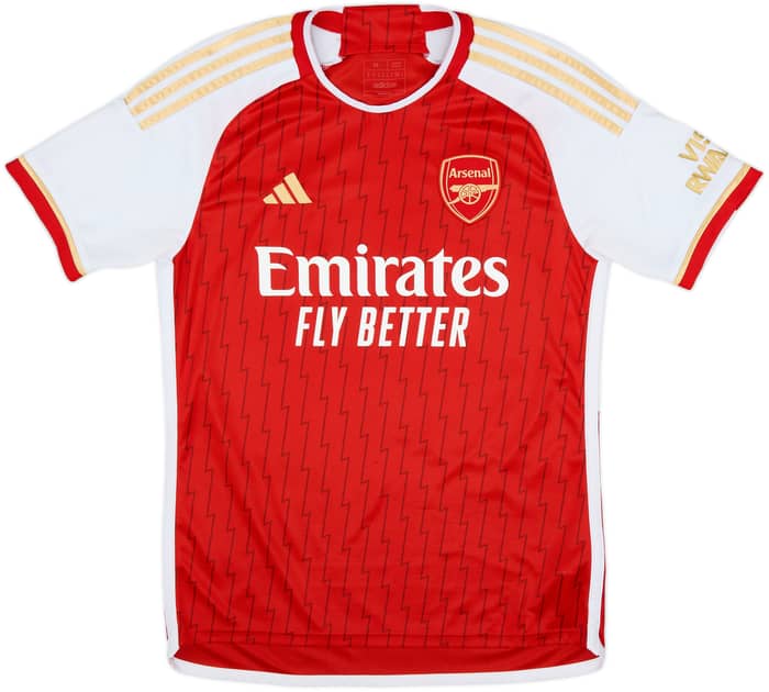 2023-24 Arsenal Home Shirt Saka #7 - 9/10 - (M)