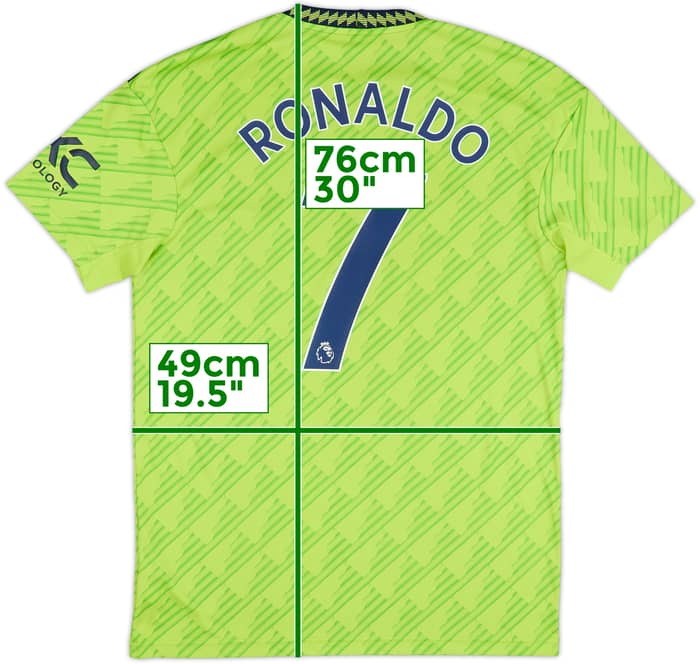 2022-23 Manchester United Third Shirt Ronaldo #7 - 9/10 - (M)