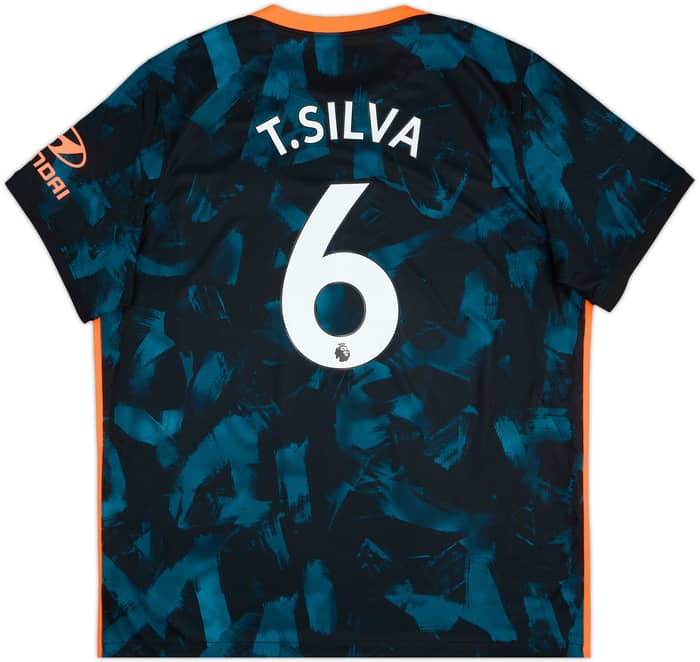 2021-22 Chelsea Third Shirt T.Silva #6 - 10/10 - (XXL)