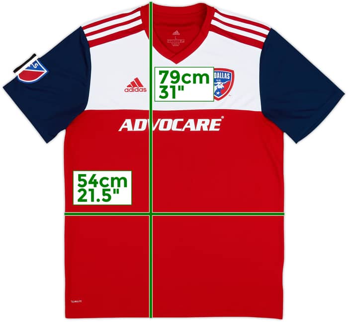 2019-20 FC Dallas Home Shirt - 5/10 - (L)