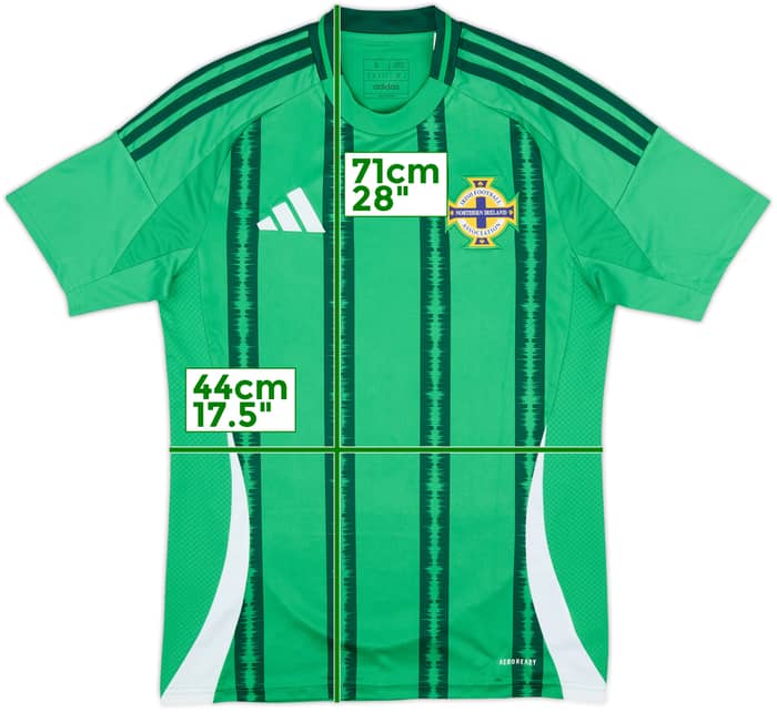 2024-25 Northern Ireland Home Shirt - 9/10 - (S)