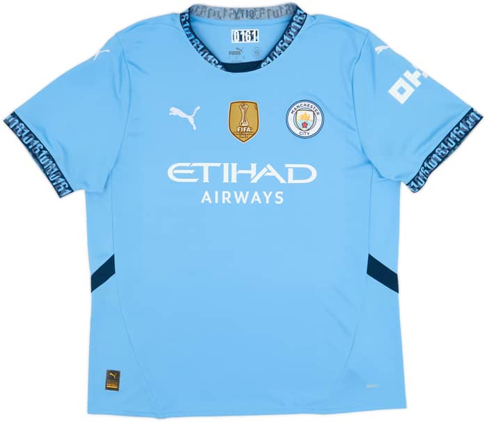 2024-25 Manchester City Home Shirt Haaland #9 - 6/10 - (XL)