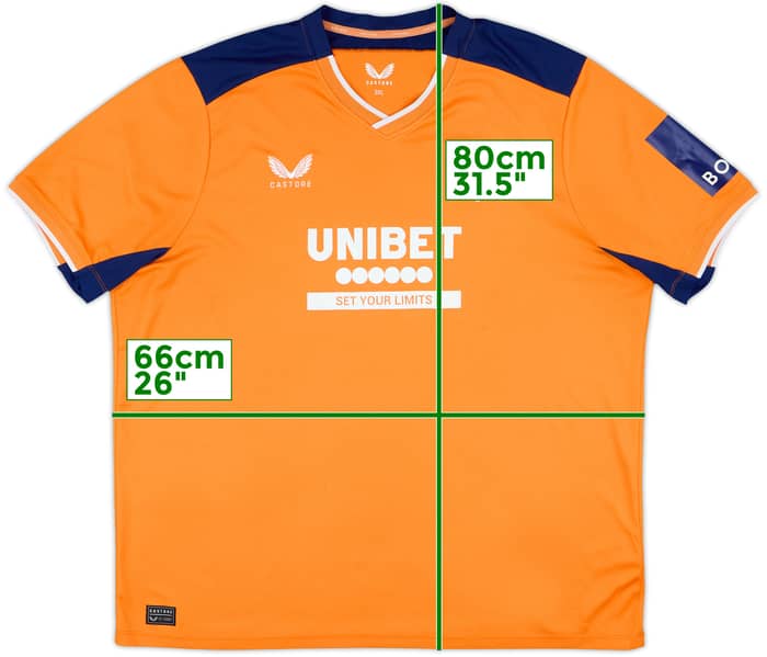 2022-23 Rangers Third Shirt - 8/10 - (3XL)