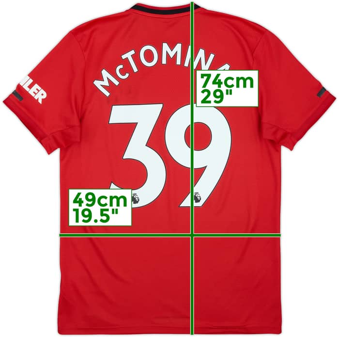 2019-20 Manchester United Home Shirt McTominay #39 - 6/10 - (M)