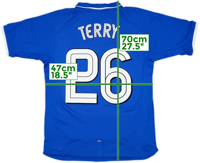 2001-03 Chelsea Home Shirt Terry #26 - 8/10 - (S)