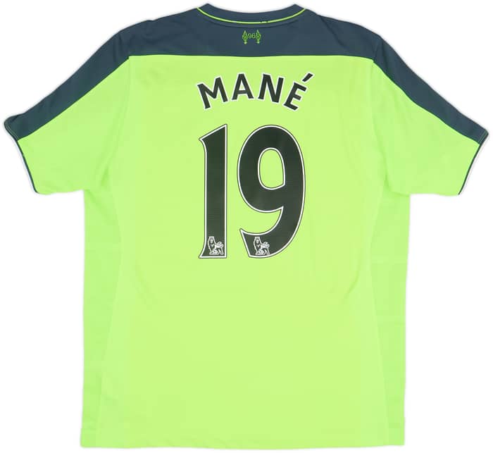 2016-17 Liverpool Third Shirt Mane #19 - 6/10 - (L)