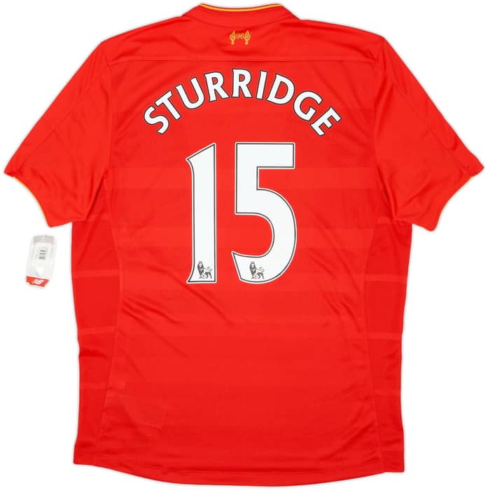 2016-17 Liverpool Home Shirt Sturridge #15 (L)