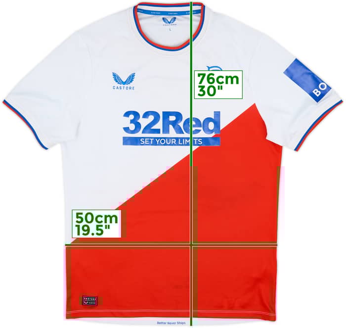 2022-23 Rangers Away Shirt - 5/10 - (L)